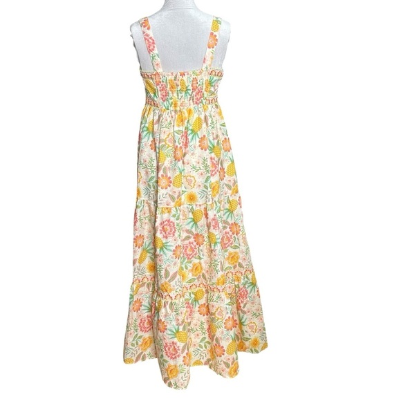 NWT Rachel Zoe Tiered Floral Maxi Sun Dress. Size 6 - Picture 2 of 10